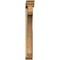 Ekena Millwork Legacy Traditional Rough Sawn Bracket w/ Offset Brace, Western Red Cedar, 6"W x 36"D x 48"H BKT0604X36X48LEC01RWR - alternate 4